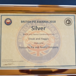 Bronze Award British pie Championship 2018
