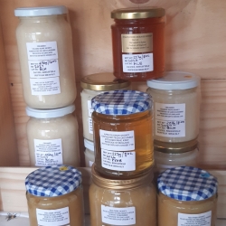 A few honey jars