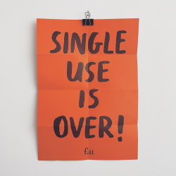 Single use is over!