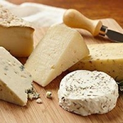 Over 30 local and UK cheeses