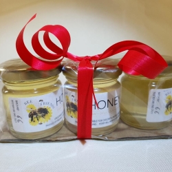 Christmas 3 Honey Jar Gift