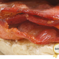 Gold award winning bacon