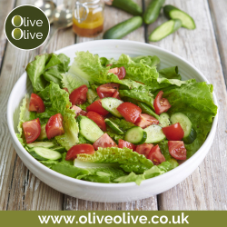 Traditional Greek Cypriot Salad from The OliveOlive Mediterranean Cookbook