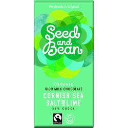 Cornish Sea Salt and Lime Rich Milk
