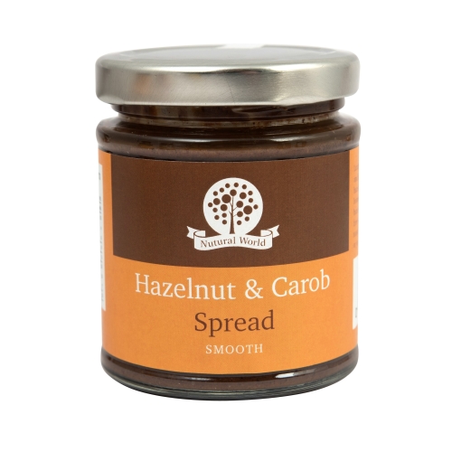 Hazelnut and Carob Spread - Smooth
