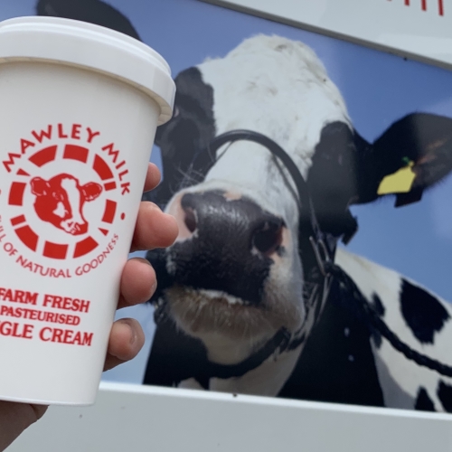 Mawley Single Cream 250ml (pasteurised)
