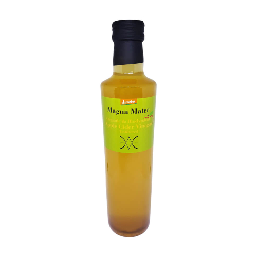 Organic & Biodynamic Unfiltered Apple Cider Vinegar with the Mother - 500 ml
