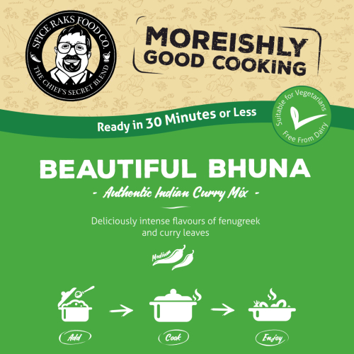 Chief's Beautiful Bhuna Curry Sauce Kit ( Dry Mix )