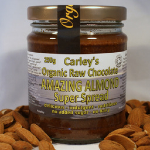 CARLEYS CHOCOLATE ALMOND SPREAD