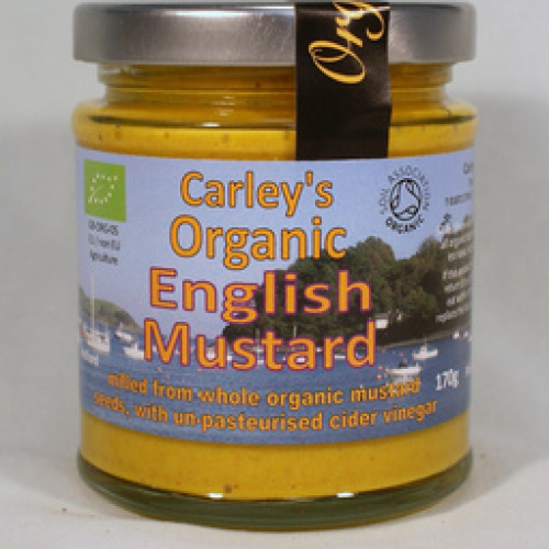 Carleys Organic English Mustard /w