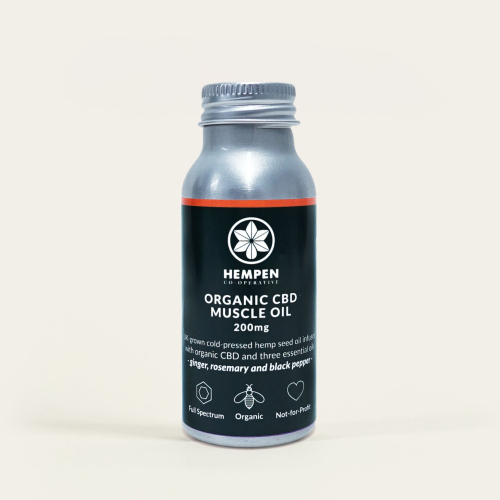 Organic CBD Muscle Oil 200mg