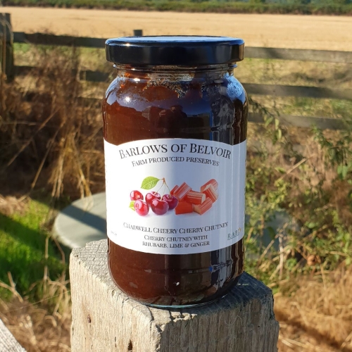 Chadwell Cheery Cherry | Cherry Chutney with Rhubarb, Lime & Ginger
