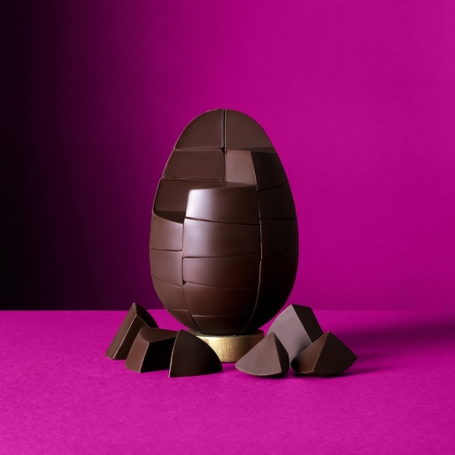 Solid Colombian Single Origin Dark Chocolate Egg (750g)