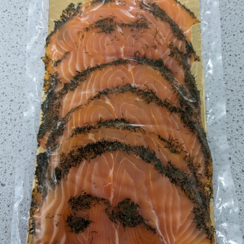 Cold Smoked Salmon with Dill