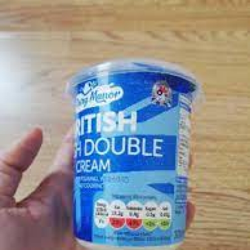 fresh double cream
