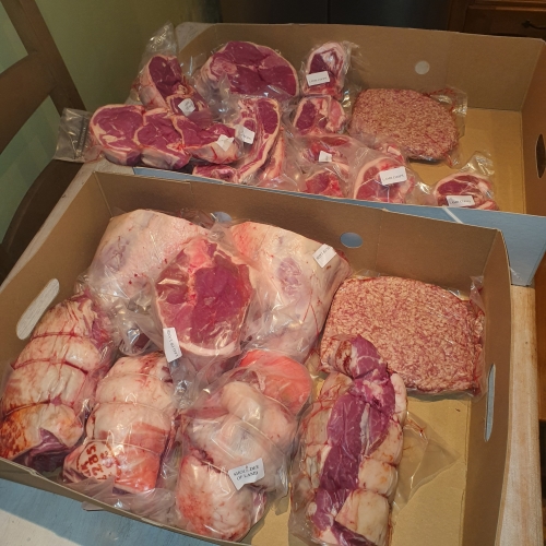 BEEF & LAMB BOX- 1/4 Lamb + appr. 5kg Beef