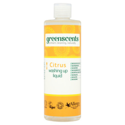 GREENSCENTS CITRUS WASHING UP LIQUID