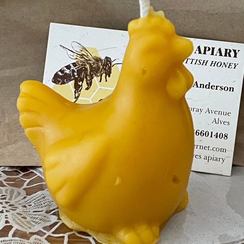 Beeswax Candle chicken