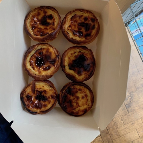 Box of 6 Pasteis de Nata (Portuguese Custard Tarts)