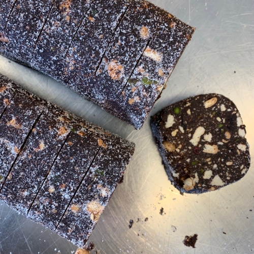 Dark Chocolate Salami