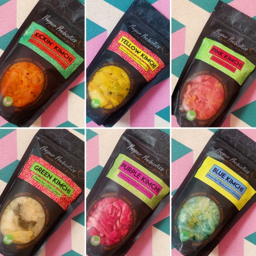 Rainbow Kimchi Gift Pack (Pack of 6) Raw & Vegan
