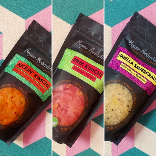 Make Your Own Selection Pack of Raw Vegan Kimchi & Sauerkraut (Pack of 3)