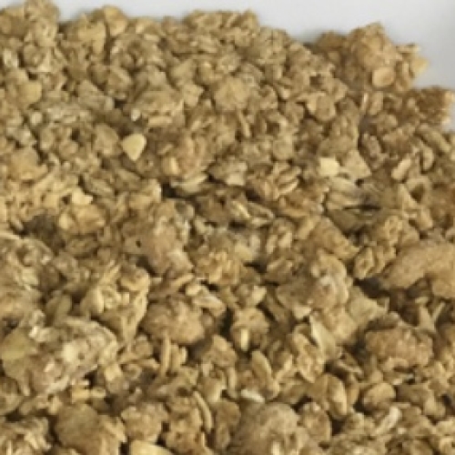 Honey toasted oats and rice clusters