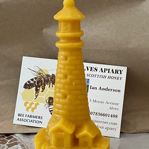 Beeswax Candle  lighthouse