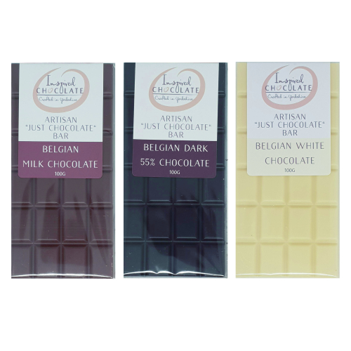 Milk-White-Dark Chocolate Bar Bundle
