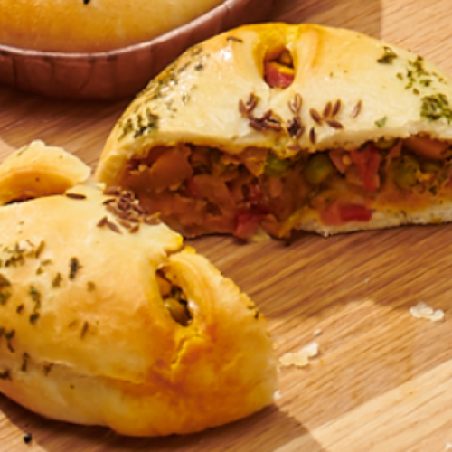 🌿 Russian Moroccan Veggie Gourmet Pie (v)