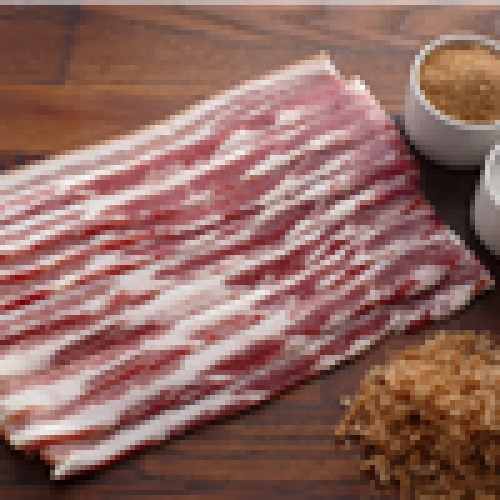 Muscavado plain streaky bacon