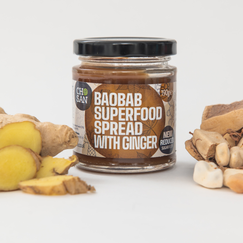 Spicy Sweet Baobab Superfood Spread with Ginger