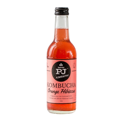 Orange Hibiscus Kombucha - Single