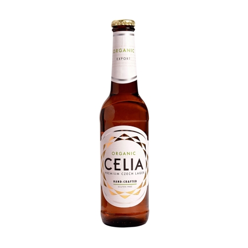 Celia Organic Gluten Free Czech Lager - 330ml Bottles in x12 or x24 Cases
