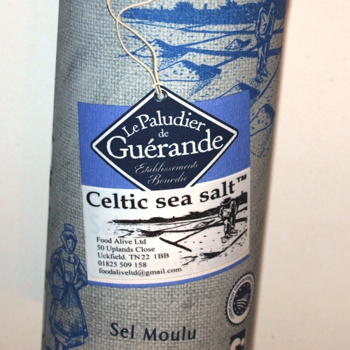 Sel de Guerande/ Celtic sea salt 250 g shaker organic certified