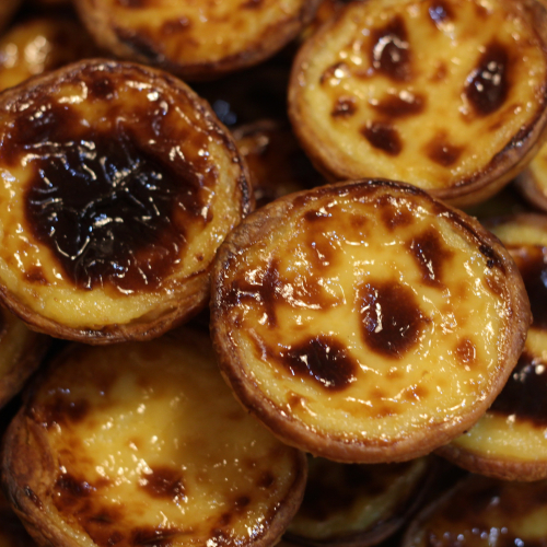 Raspberry Pastel de Nata (Portuguese Custard Tart)