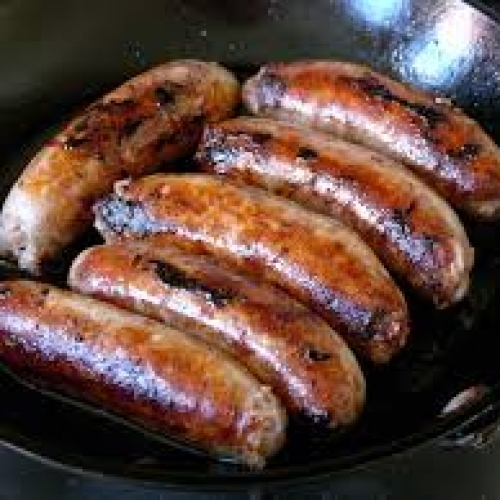Game and Apple Sausages