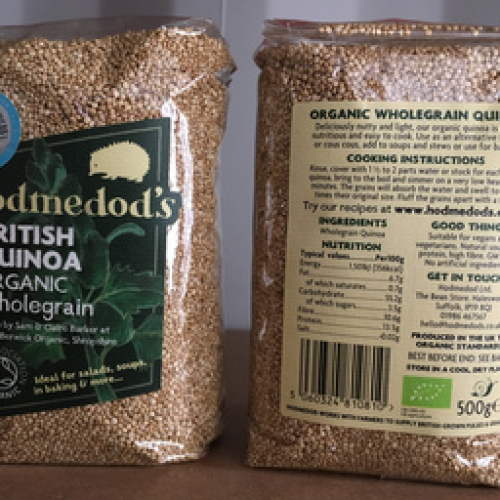 QUINOA, ORGANIC WHOLEGRAIN