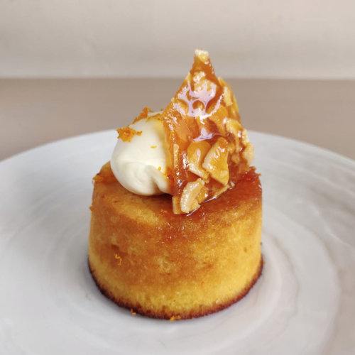 Gluten Free Orange & Almond Cake with Mascarpone