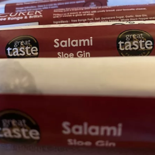 Sloe Gin Salami