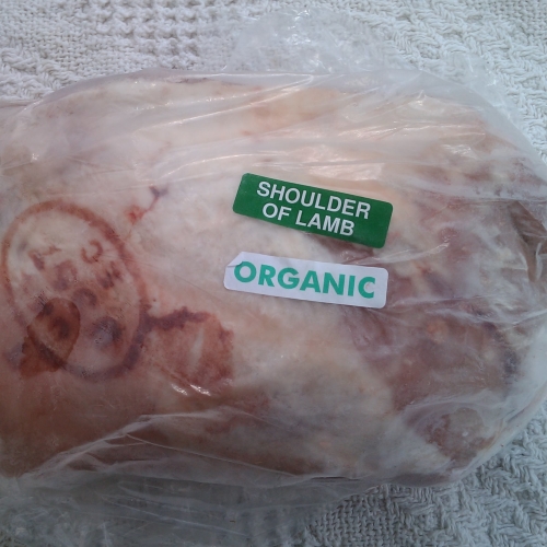 Shoulder of Lamb; organic