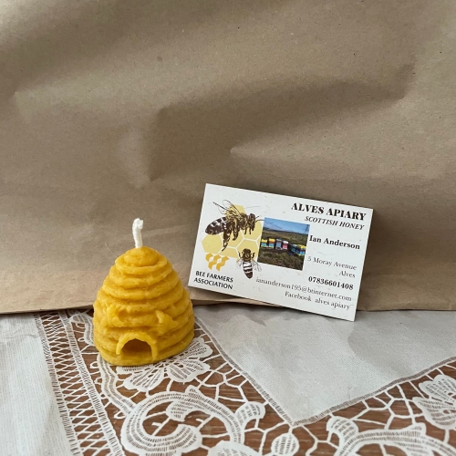 Beeswax Candle  skep