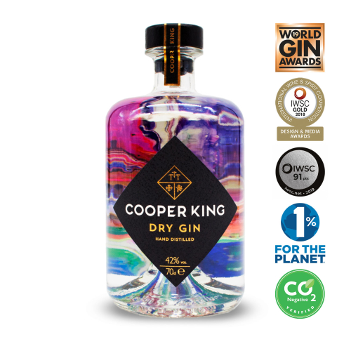 Cooper King Dry Gin, 70cl