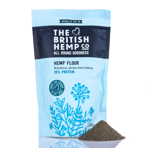 The British Hemp Company Hemp Flour 500g Glutenfree