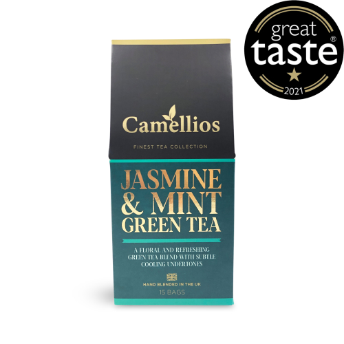 Jasmine & Mint Green Tea - 15 Pyramid Tea Bags