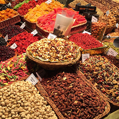 Nuts, seeds & dried fruit